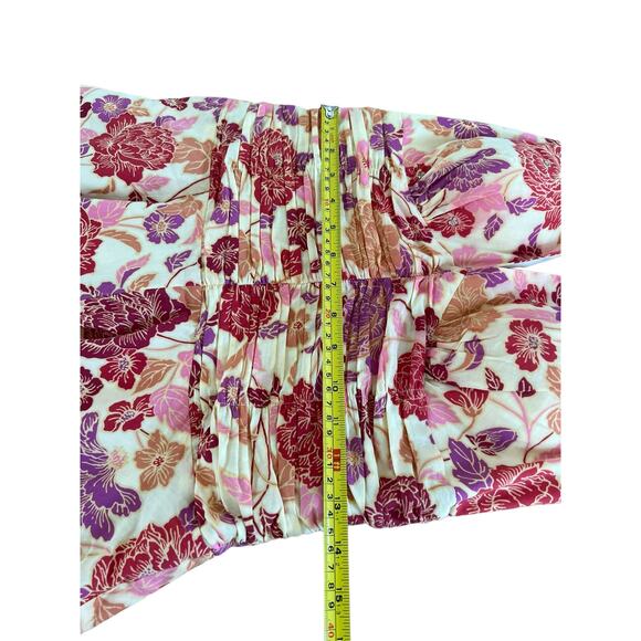 Philip Decaprio Womens Halter Neck Floral Mini Summer Dress Padded Size 8 | P303 - Picture 10 of 16